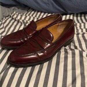 Salvatore Ferragamo Men's Deep Burgundy Loafers